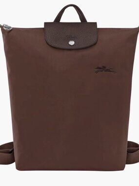 Longchamp Medium Le Pliage Backpack in Mocha